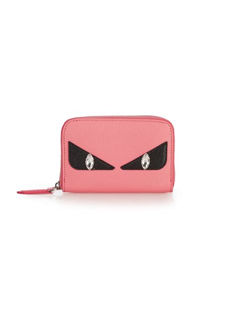 fendi mini zip around wallet|Wallets .